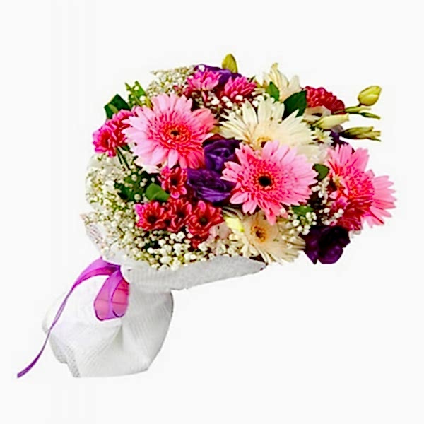 Marmaris Çiçek - Gerbera Güzeli El Buketi